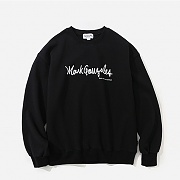 (CR05) M/G LOGO CREWNECK BLACK